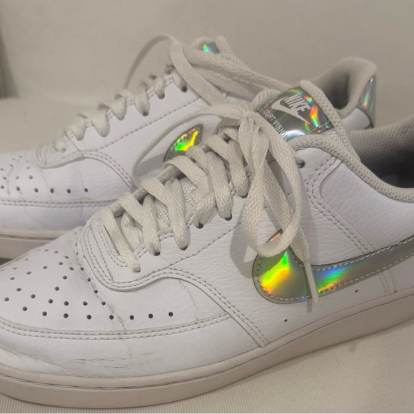 Nike Court Vision White Sneaker-Women’s size 9 - Picture 1 of 10